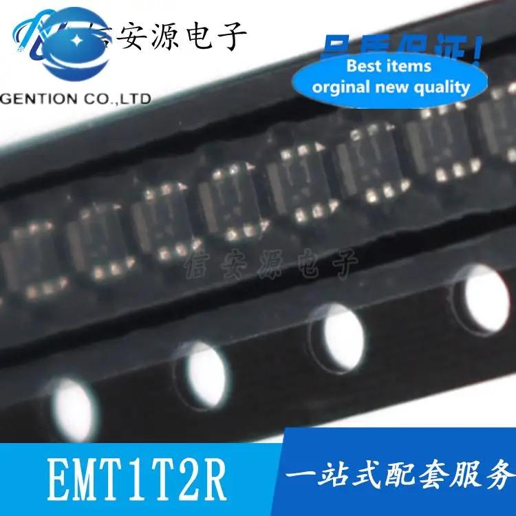 100%  ο  ذ EMT1T2R T1 SOT363 ROHM  PNP 50V 150MA, 50 